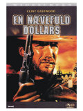 A Fistful of Dollars  Danish Movie Poster  1964