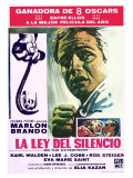 On the Waterfront  Spanish Movie Poster  1954