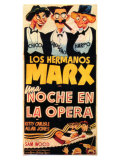 A Night At The Opera  Spanish Movie Poster  1935