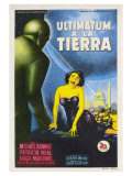 The Day The Earth Stood Still  Spanish Movie Poster  1951