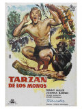 Tarzan The Ape Man  Spanish Movie Poster  1932