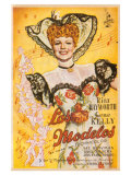 Cover Girl  Spanish Movie Poster  1944