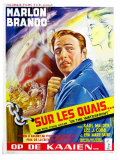 On the Waterfront  Belgian Movie Poster  1954