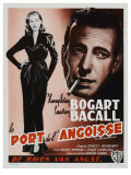 To Have and Have Not  Belgian Movie Poster  1944
