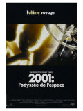 2001: A Space Odyssey  French Movie Poster  1968