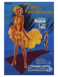 The Seven Year Itch  French Movie Poster  1955