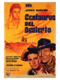 The Searchers  Spanish Movie Poster  1956