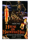 House On Haunted Hill  German Movie Poster  1958