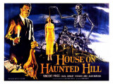 House On Haunted Hill  UK Movie Poster  1958