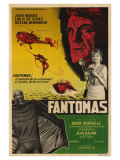 Fantomas  Argentine Movie Poster  1964