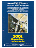 2001: A Space Odyssey  Spanish Movie Poster  1968