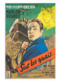 On the Waterfront  French Movie Poster  1954