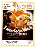 I Married a Witch  UK Movie Poster  1942