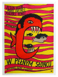 Purple Noon  Polish Movie Poster  1964