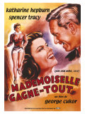 Pat and Mike  French Movie Poster  1952