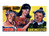 Dancing Masters  Belgian Movie Poster  1943