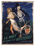 House On Haunted Hill  French Movie Poster  1958