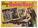 The Adventures of Robin Hood  Mexican Movie Poster  1938