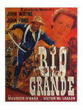 Rio Grande  French Movie Poster  1950