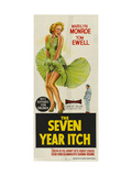 The Seven Year Itch  Australian Movie Poster  1955