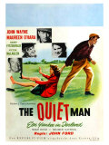 The Quiet Man  German Movie Poster  1952