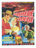 Red River  Belgian Movie Poster  1948