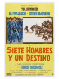 The Magnificent Seven  Argentine Movie Poster  1960