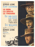 The Good  The Bad and The Ugly  French Movie Poster  1966