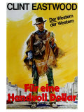 A Fistful of Dollars  German Movie Poster  1964