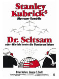 Dr Strangelove  German Movie Poster  1964