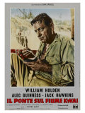 Bridge on the River Kwai  Italian Movie Poster  1958