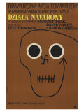 The Guns of Navarone  Polish Movie Poster  1961