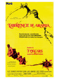 Lawrence of Arabia  Spanish Movie Poster  1963