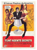 Our Man Flint  Spanish Movie Poster  1966