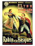 The Adventures of Robin Hood  Spanish Movie Poster  1938