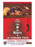 Dial M For Murder  Argentine Movie Poster  1954