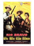 Rio Bravo  Spanish Movie Poster  1959
