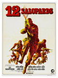 The Dirty Dozen  French Movie Poster  1967