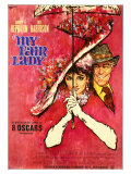 My Fair Lady  German Movie Poster  1964