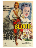 Captain Blood  Spanish Movie Poster  1935