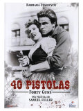 Forty Guns  Spanish Movie Poster  1957
