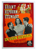 The Philadelphia Story  Swedish Movie Poster  1940