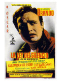 On the Waterfront  Spanish Movie Poster  1954