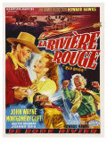 Red River  Belgian Movie Poster  1948