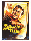 The Searchers  German Movie Poster  1956