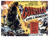Godzilla  King of the Monsters  UK Movie Poster  1956
