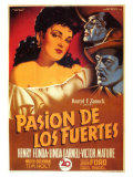 My Darling Clementine  Spanish Movie Poster  1946