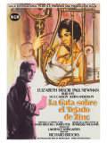 Cat On a Hot Tin Roof  Spanish Movie Poster  1958