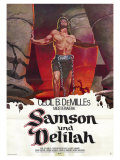 Samson & Delilah  German Movie Poster  1949