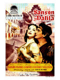 Samson & Delilah  Spanish Movie Poster  1949